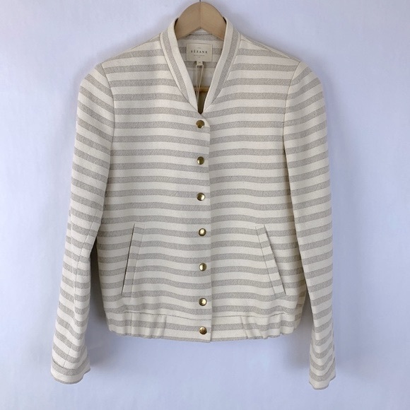 Sezane Teddy Keaton Jacket Size 34 - Picture 2 of 9